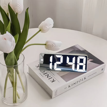 Digital Wake-Up Alarm Clock with Sunrise Light Display