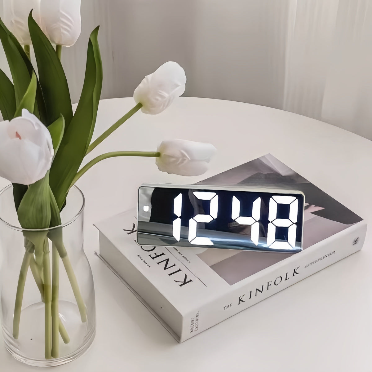 Gentle Light Alarm Clock with Snooze Feature for a Calm Morning