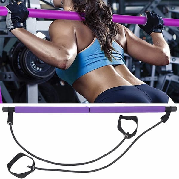 Versatile Pilates Resistance Trainer for Quick Full-Body Workouts