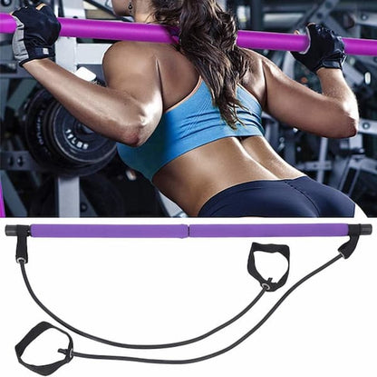 Versatile Pilates Resistance Trainer for Quick Full-Body Workouts