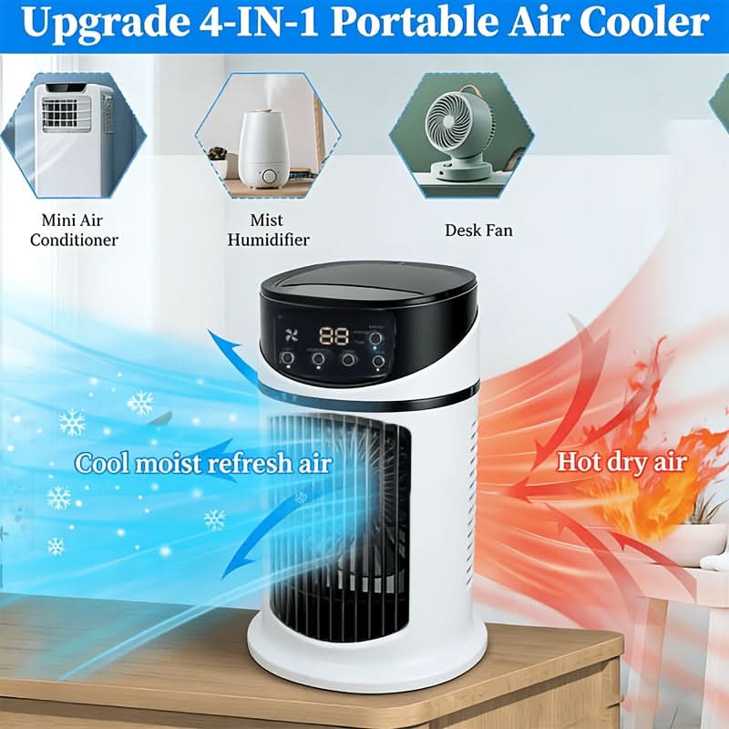 Mist Cooling Fan for Refreshing Air Circulation