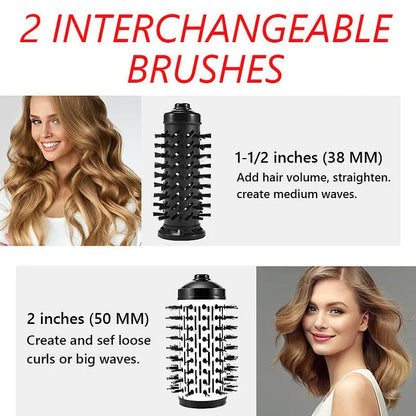 All-in-One Styling Brush for Effortless Volume and Shine