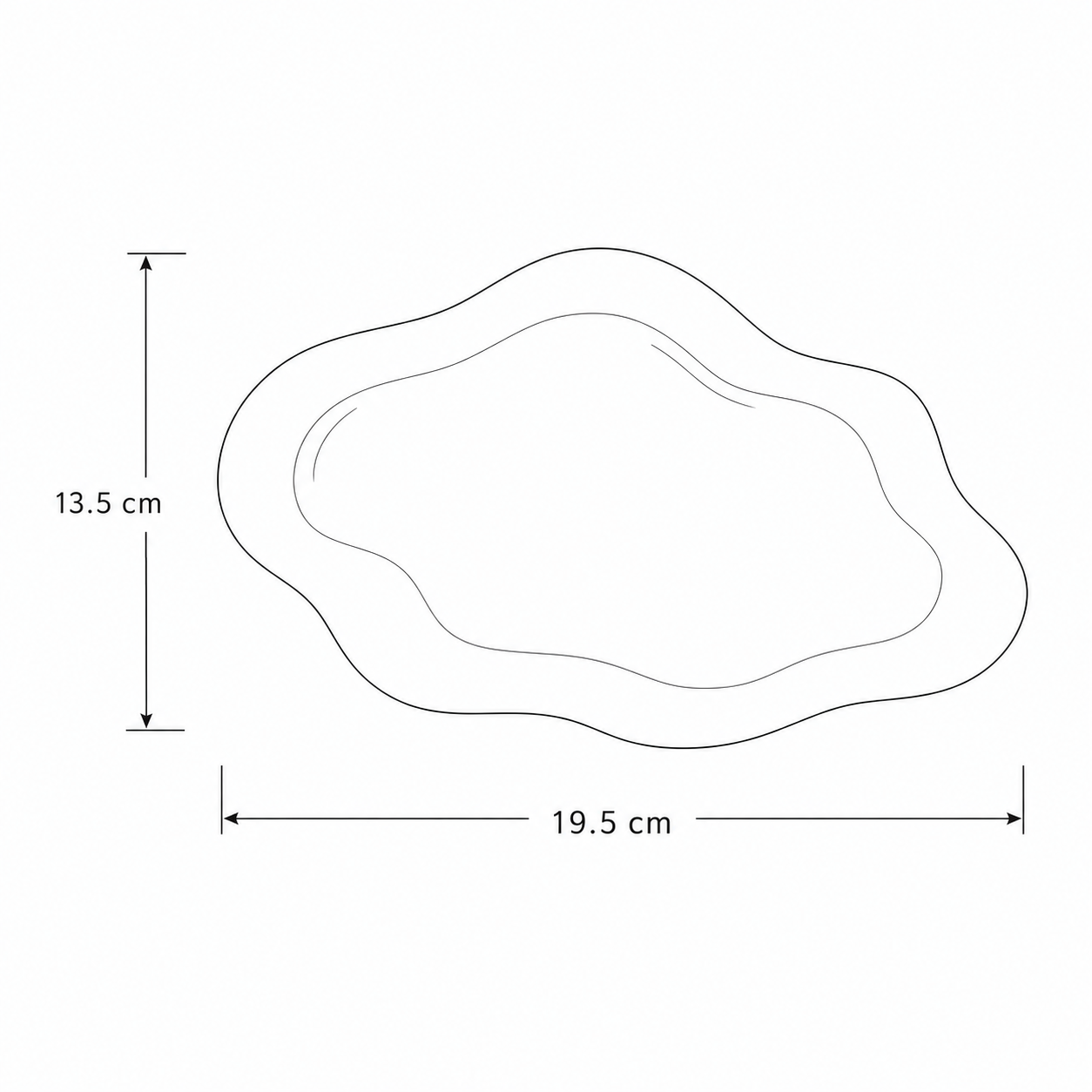White Ceramic Jewelry Dish – Sophisticated Design