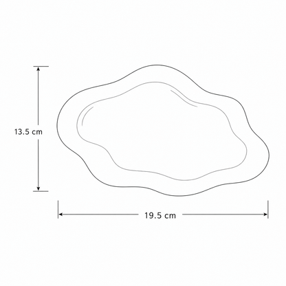 White Ceramic Jewelry Dish – Sophisticated Design