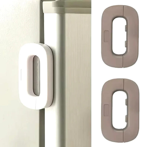 Child Safety Lock for Refrigerators and Cabinets | Dual Button Mechanism