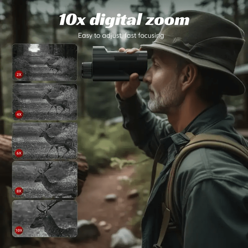 USB Rechargeable Night Vision Goggles for Outdoor Exploration