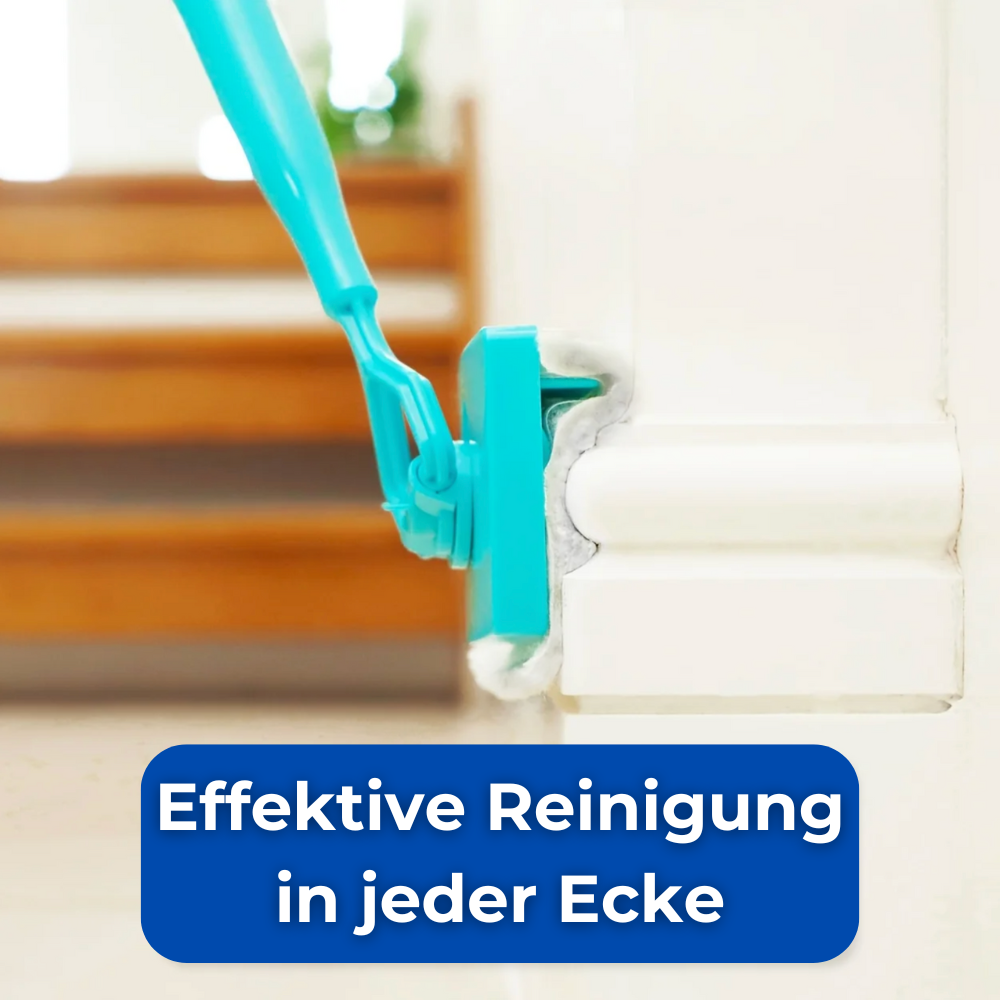 Clean Every Corner Without Back Pain or Straining