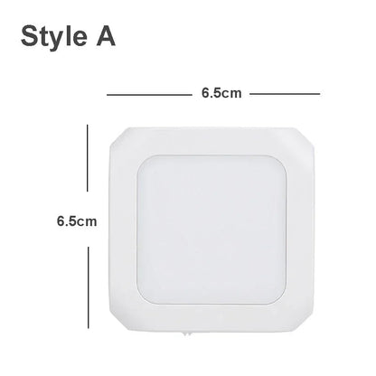 LED Night Light with Motion and Dusk Sensor – Dimmable, Energy Efficient for Bedroom, Hallway & Bathroom – EU Plug