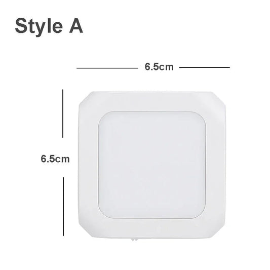 LED Night Light with Motion and Dusk Sensor – Dimmable, Energy Efficient for Bedroom, Hallway & Bathroom – EU Plug