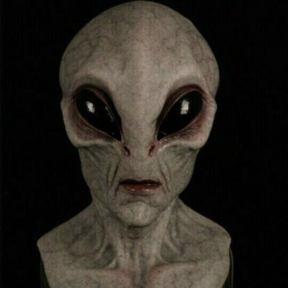 Realistic Alien Mask for Halloween and Cosplay – Silicone and Latex