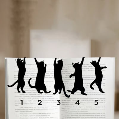 Stylish and Durable Cat Bookmarks to Protect Your Pages