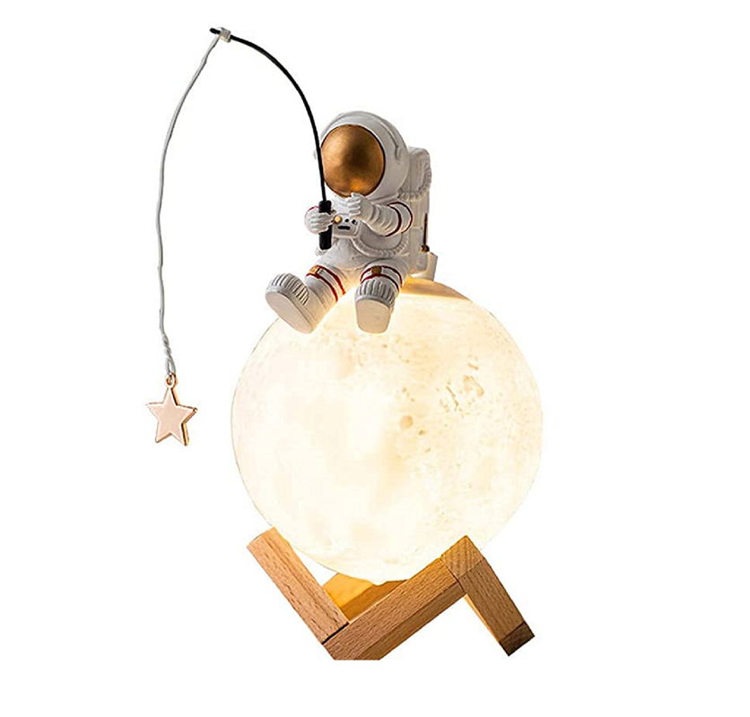 Astronaut-Themed Humidifier for Kids – Star Catcher Design