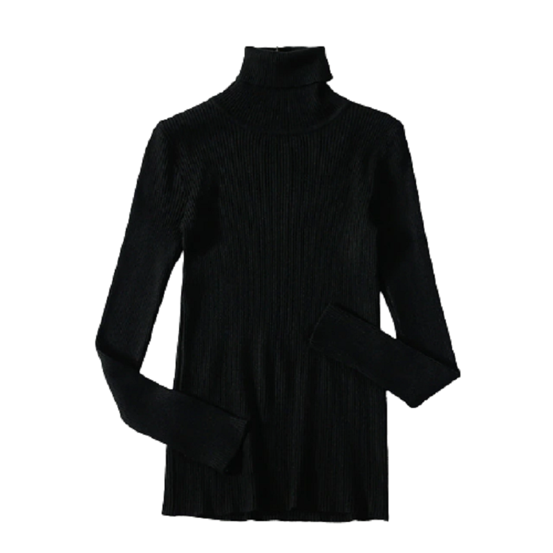Soft Warm Turtleneck Sweater for Women - Cozy Jumper