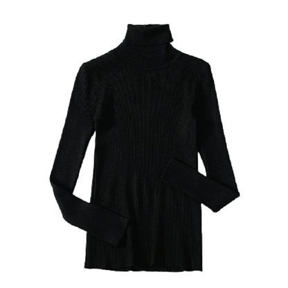 Soft Warm Turtleneck Sweater for Women - Cozy Jumper