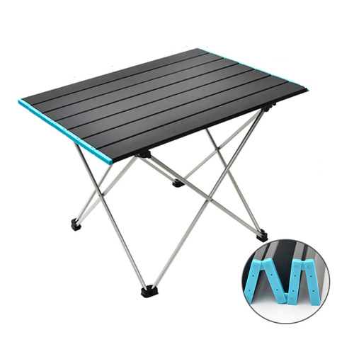 Lightweight Collapsible Camping Table for Outdoor Use