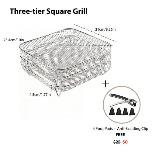 Triple Your Air Fryer Capacity for Faster Meals