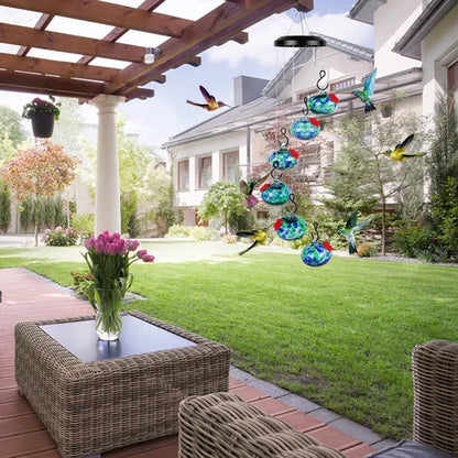 Hummingbird Feeder with Double Design – Durable and Weather-Resistant Wind Chime