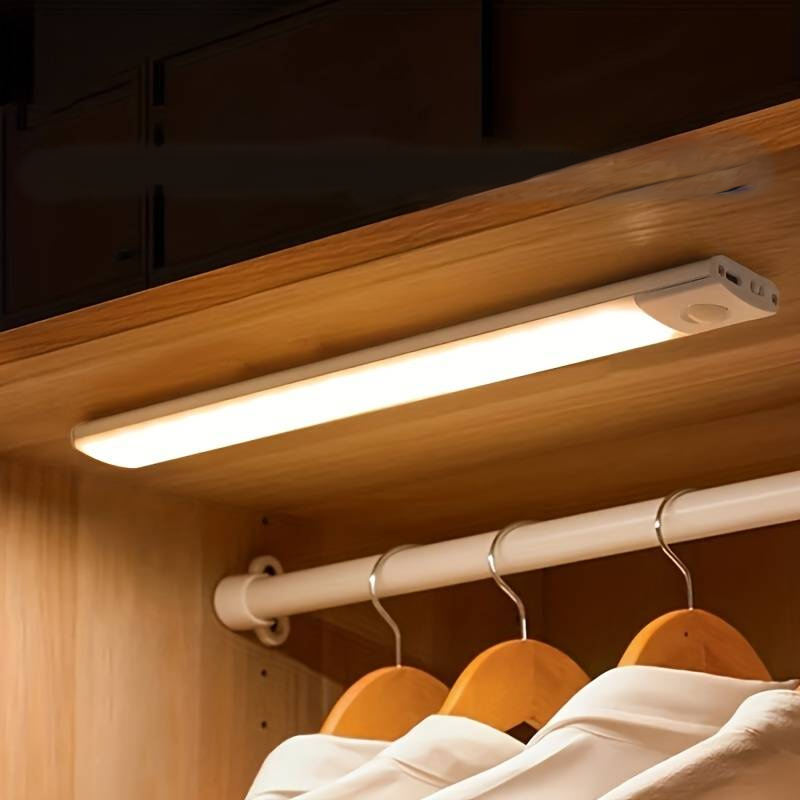 Rechargeable LED Light Bar with Wireless Motion Sensor for Home Use