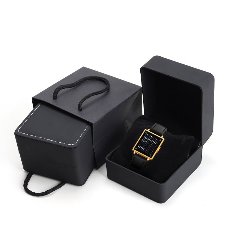 Stylish Text Display Watch for Every Occasion
