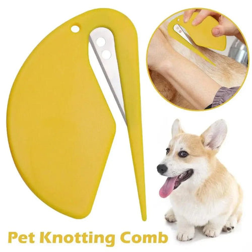 Gentle Pet Grooming Comb for Tangles & Mats | Stress-Free Pet Care