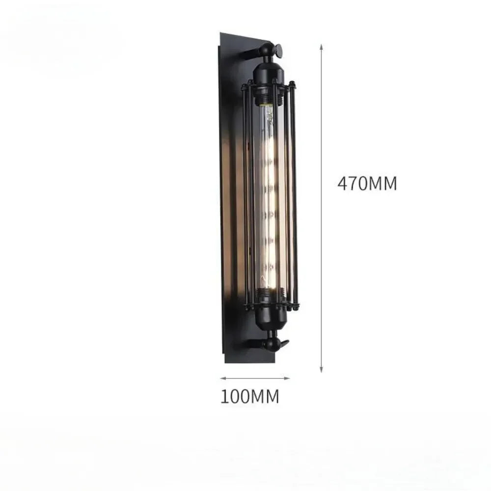 Vintage Edison Style Wall Light | E27 Socket | Industrial Interior Design
