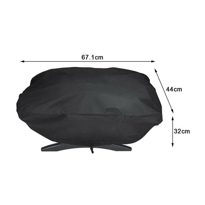 Waterproof and Windproof Grill Cover 67.1 x 44 x 32 cm | Polyester
