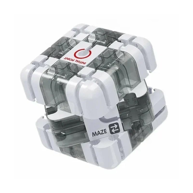 Interactive 3D Maze Challenge Cube for Kids