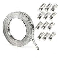 10 m (32.8 ft) + 12 Pieces of Fastening Elements