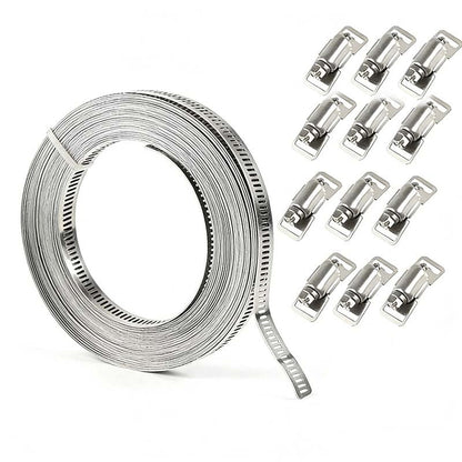 Adjustable Clips that Never Rust or Fail - SecureFit Design