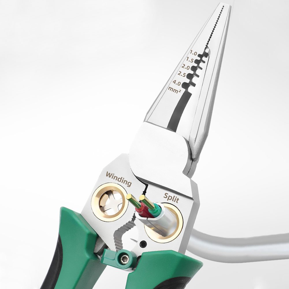 Versatile 8-in-1 Wire Stripper and Cutter Tool