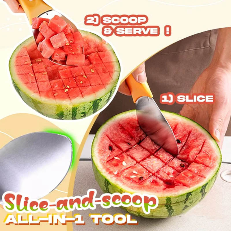 Mango Slicing and Scooping Tool – Hassle-Free and Mess-Free