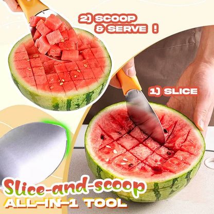 Mango Slicing and Scooping Tool – Hassle-Free and Mess-Free