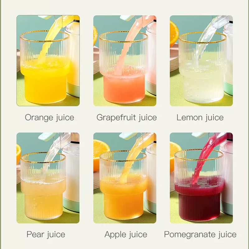 Portable Wireless Electric Juicer for Home Use