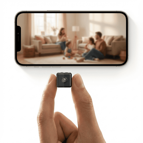 Compact WiFi Indoor Camera with 1080P Resolution
