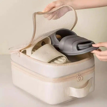 Waterproof and Breathable Shoe Bag for Travel - Holds 2-3 Pairs