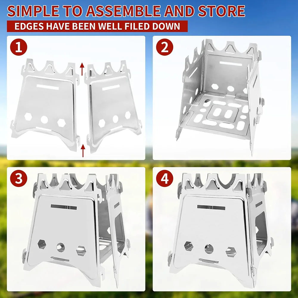 Enjoy Hot Meals and Cozy Warmth Outdoors Anywhere