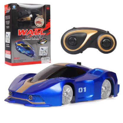 Remote-Controlled Racing Car Toy for Wall Climbing and Ceilings