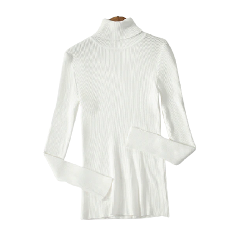 Soft Warm Turtleneck Sweater for Women - Cozy Jumper
