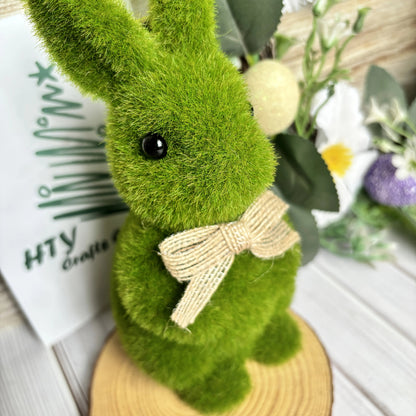 Moss Bunny Garden Decoration for Spring & Parties - Lawn & Terrace Statue