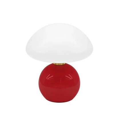 Glass Bedside Lamp with Elegant Design
