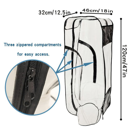 Transparent Rain Cover for Golf Bags