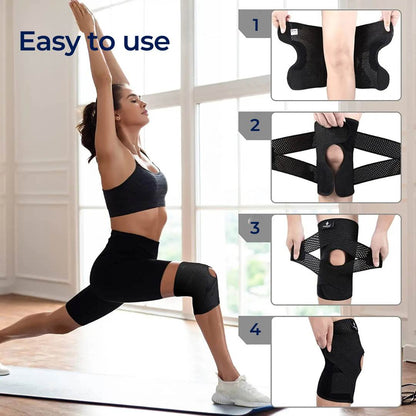 Knee Support for Pain-Free Movement and Enhanced Stability