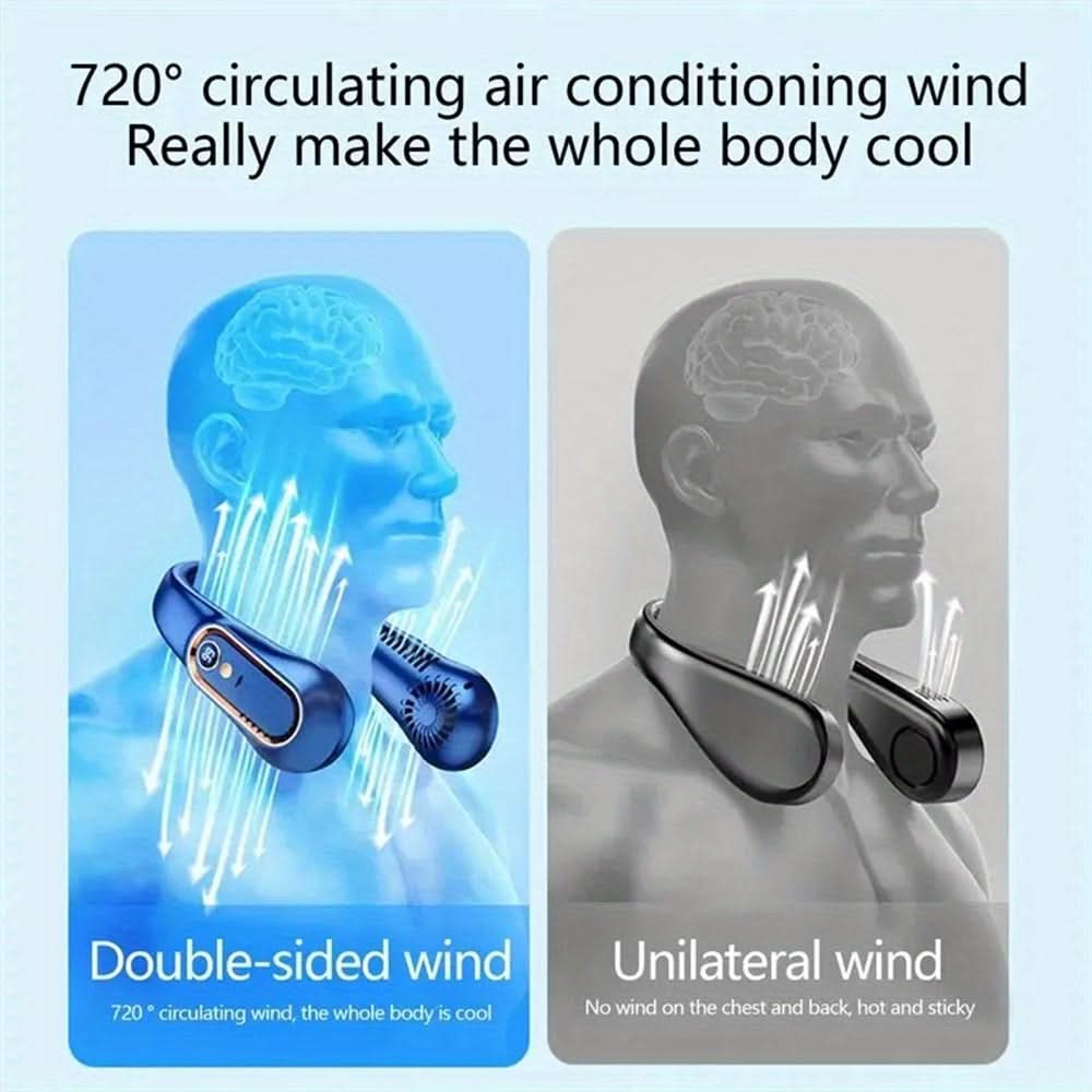 Digital Neck Fan for Cooling