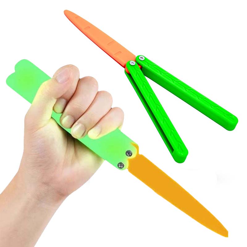 Toy Butterfly Knife for Practice and Tricks