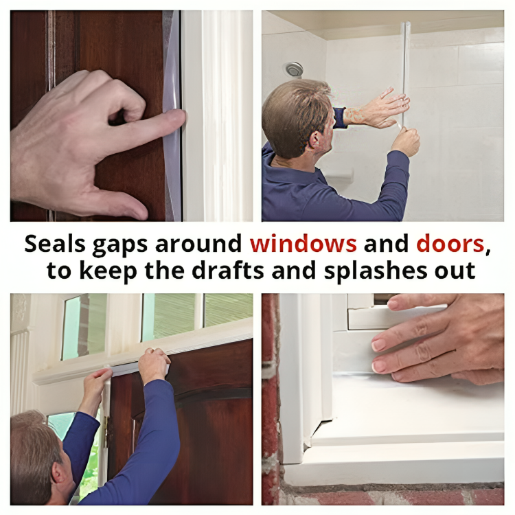 Instantly Seal Gaps for Heat, Comfort, and Protection