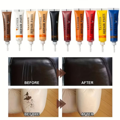 Leather Repair Kit for Furniture and Automotive Upholstery