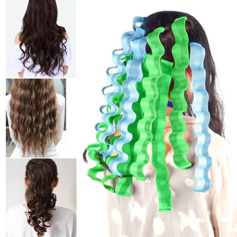 Heat-Free Curling Tool for Beautiful Curls Without Hair Damage