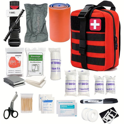 Compact First Aid Kit for Travel and Outdoor Adventures
