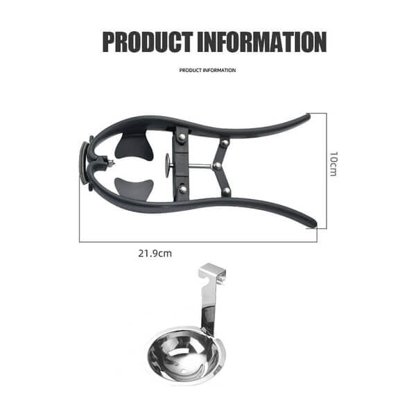 2-in-1 Egg Opener Tool – Versatile Egg Beater for Cooking