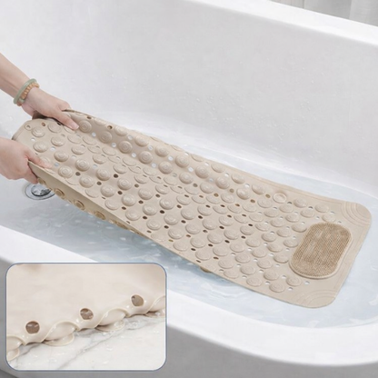 Slip-Resistant Bath Mat - Prevents Falls and Slips for All Ages